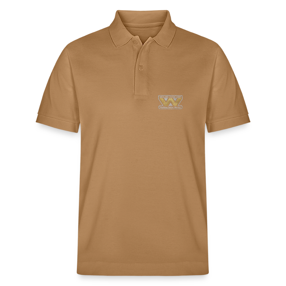 Organic Polo Shirt WY - latte