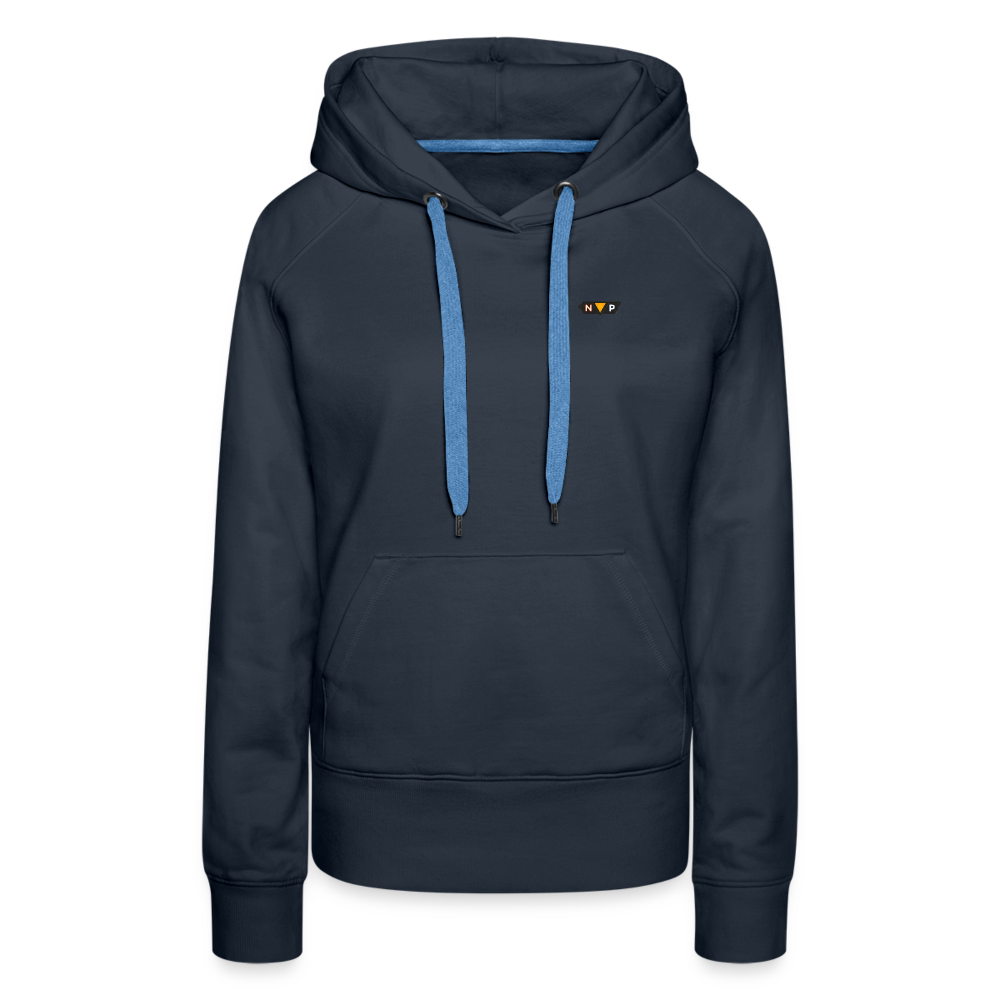 Dames Premium Hoodie - navy