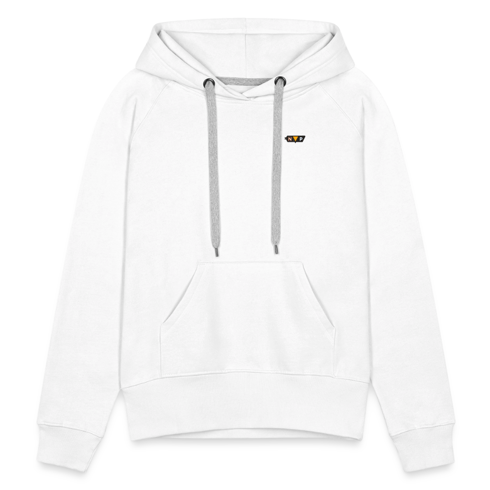 Dames Premium Hoodie - white