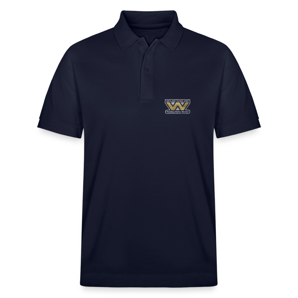 Organic Polo Shirt WY - navy