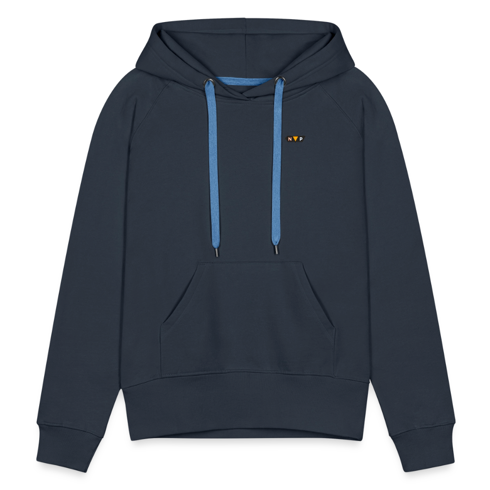 Dames Premium Hoodie - navy