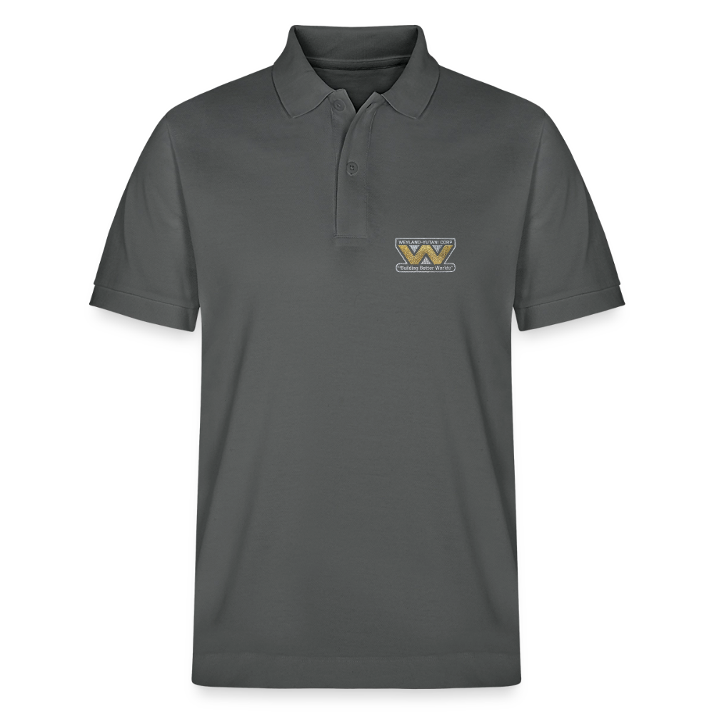 Organic Polo Shirt WY - anthracite