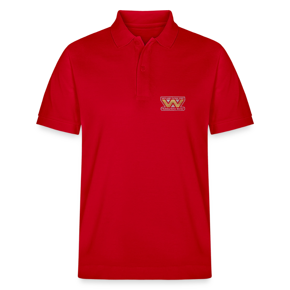 Organic Polo Shirt WY - red