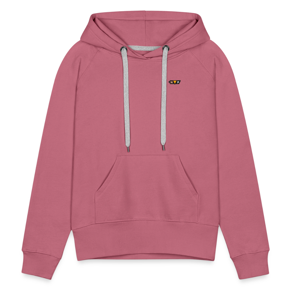 Dames Premium Hoodie - mauve