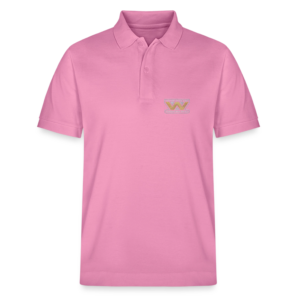 Organic Polo Shirt WY - bubble pink